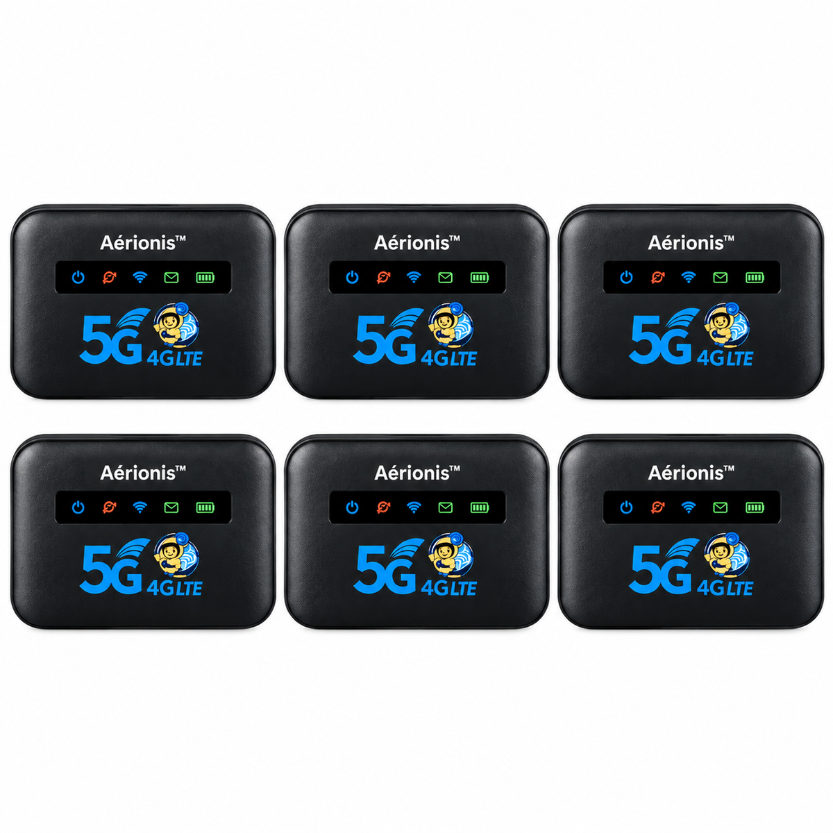 Aérionis™ Routeur Wi-Fi Mondial | Débloquez un internet ultra-rapide dans plus de 150 pays en moins de 5 secondes !
