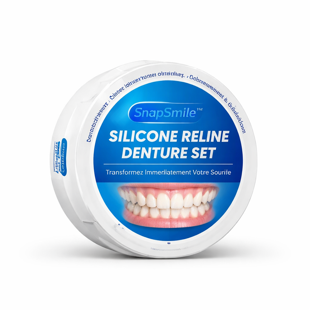 SnapSmile™ Facette Dentaire Ajustable | Cachez dents abîmées et retrouvez un sourire parfait en 3 minutes !