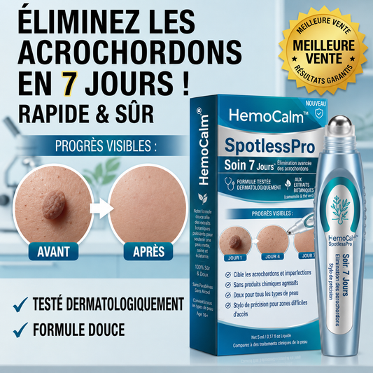 SkinTag™ Roller Anti-Acrochordons & Taches | Faites disparaître les petites excroissances et retrouvez une peau plus lisse sans chirurgie !