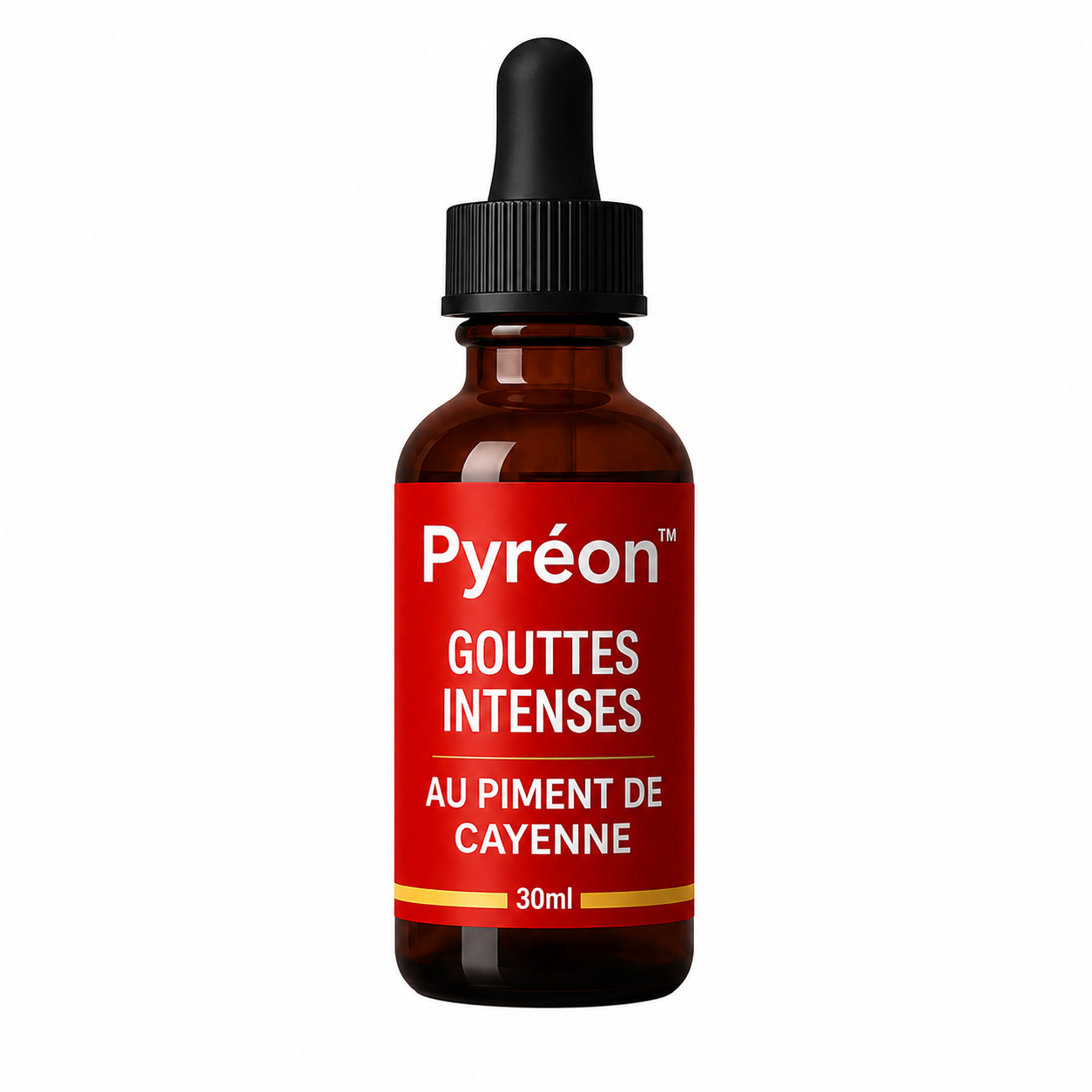Pyréon™ Gouttes Intenses au Piment de Cayenne | Retrouvez une érection en 3 minutes chrono !