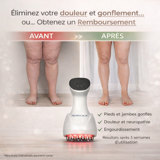 NeuroCalm™ Appareil Anti-Neuropathie | Éliminez brûlures et picotements en 3 minutes !