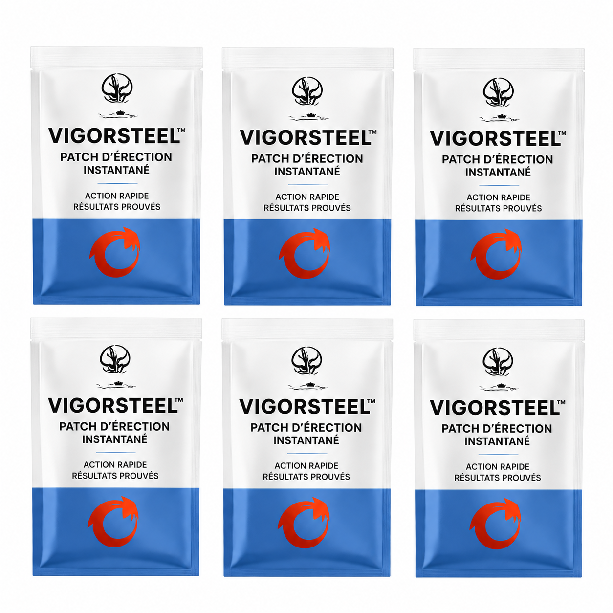 VigorSteel™ Patch d’Érection Instantanée | Dure comme de l’acier en 5 minutes, sans pilules ni injections!
