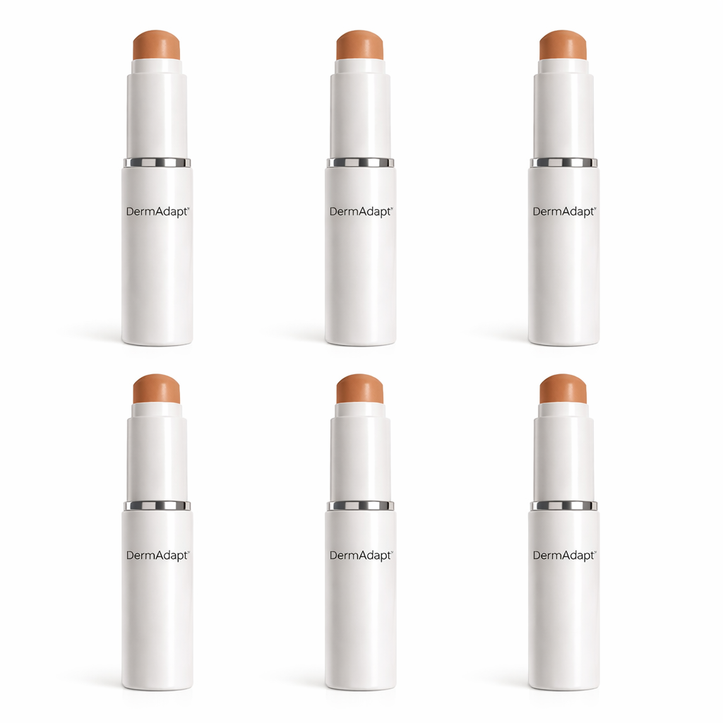DermAdapt™ Stick Fond de Teint 2-en-1 | Obtenez un teint parfaitement uniforme dès la première application !