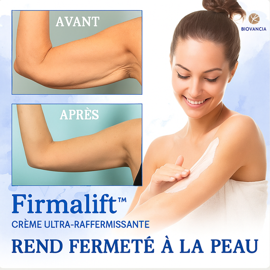 Firmalift™ Crème Ultra-Raffermissante | Raffermit, revitalise et rajeunit votre peau en 10 minutes!