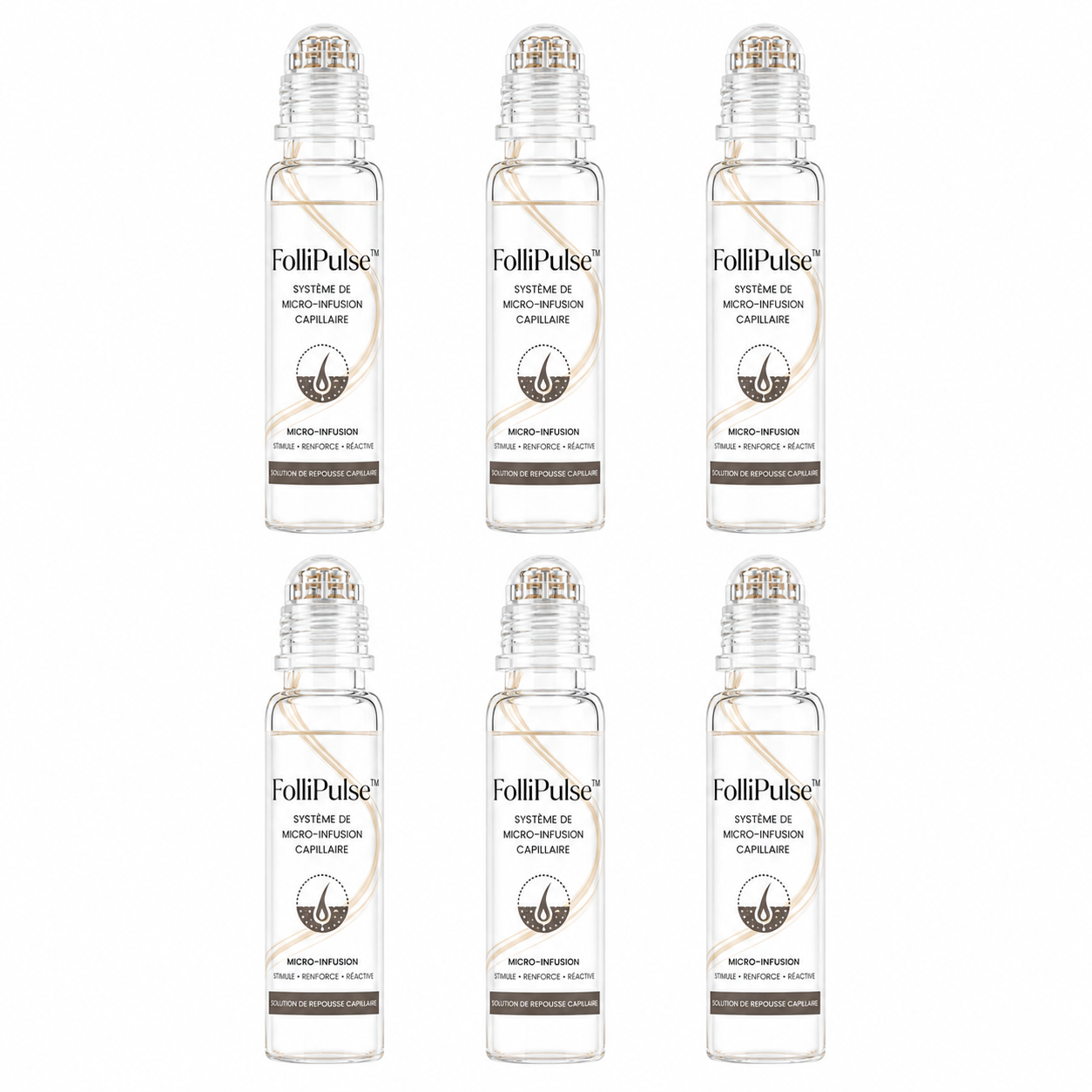 FolliPulse™ Système de Micro-Infusion Capillaire | Stoppez la chute et relancez la repousse dès 14 jours !