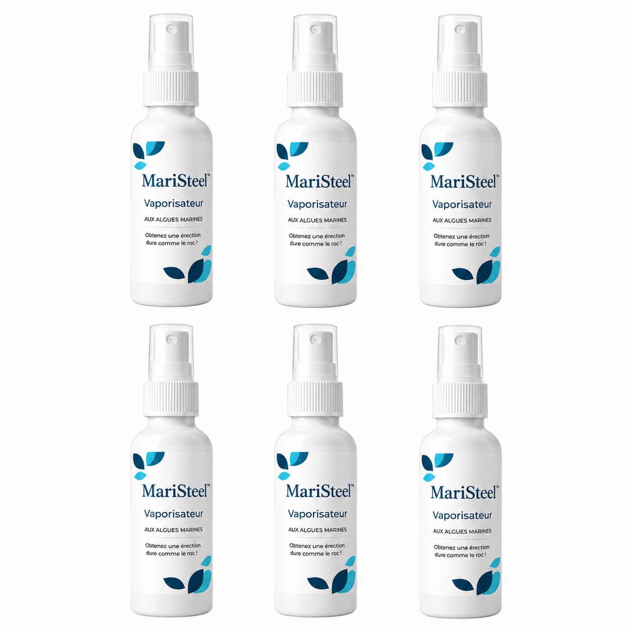MariSteel™ Vaporisateur Érectile aux Algues Marines | Obtenez une érection dure comme le roc en 43 secondes!