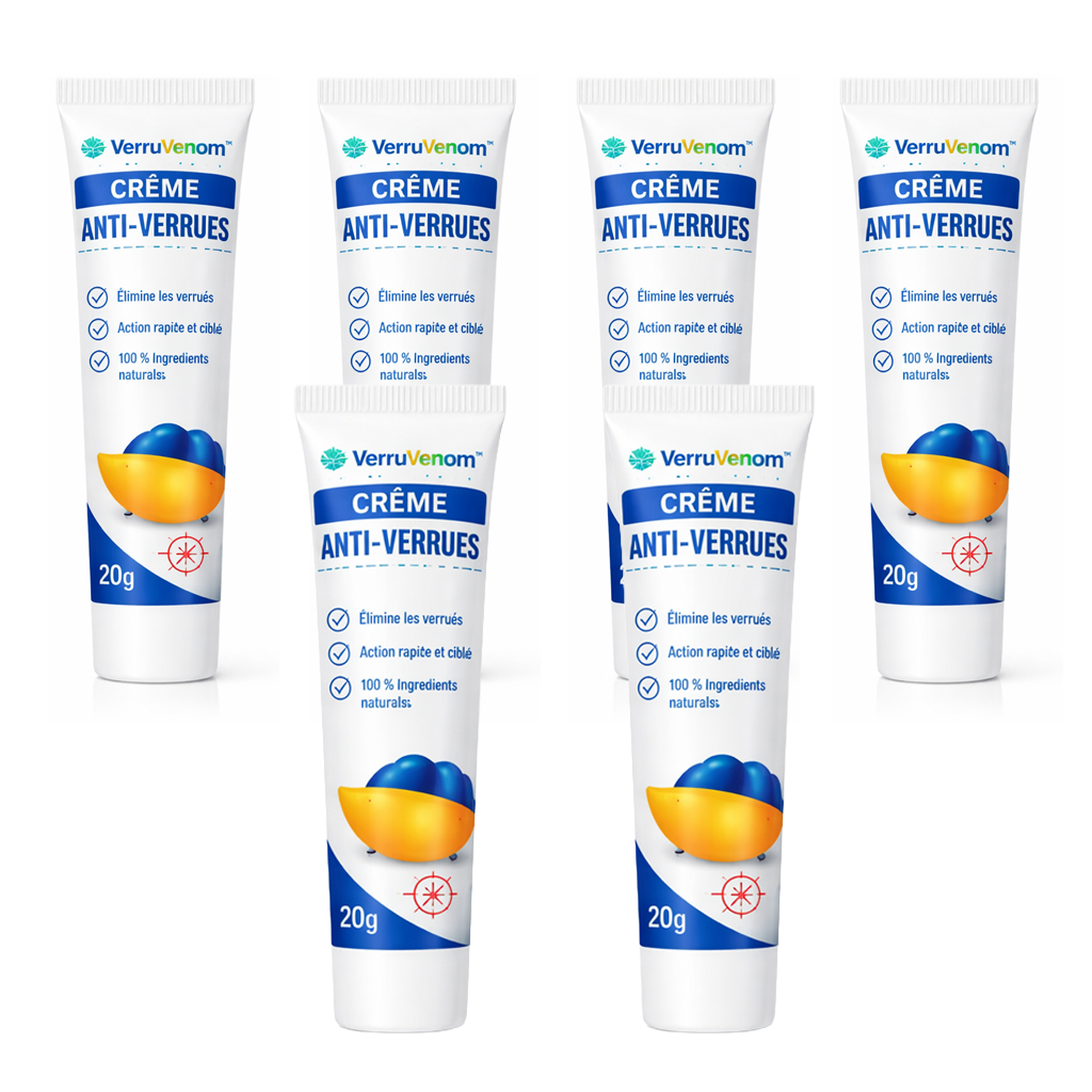 VerruVenom™ Crème Anti-Verrues | Éliminez vos verrues en 24 heures !