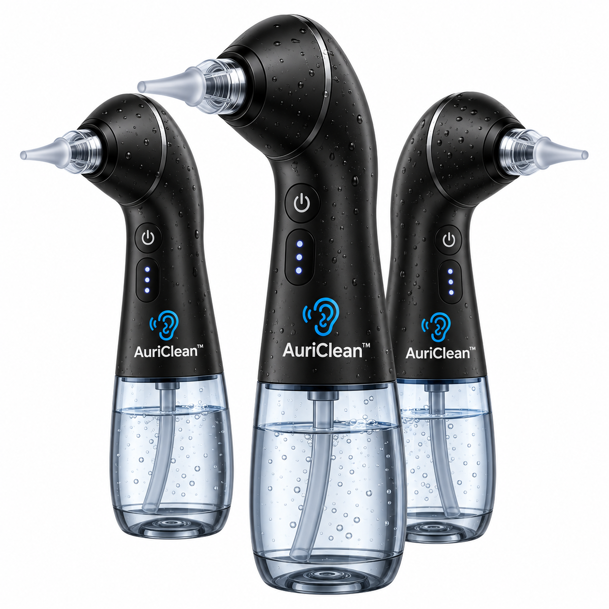 AuriClean™ Nettoyeur Auriculaire | Éliminez le cérumen en profondeur en quelques minutes et retrouvez une audition claire !