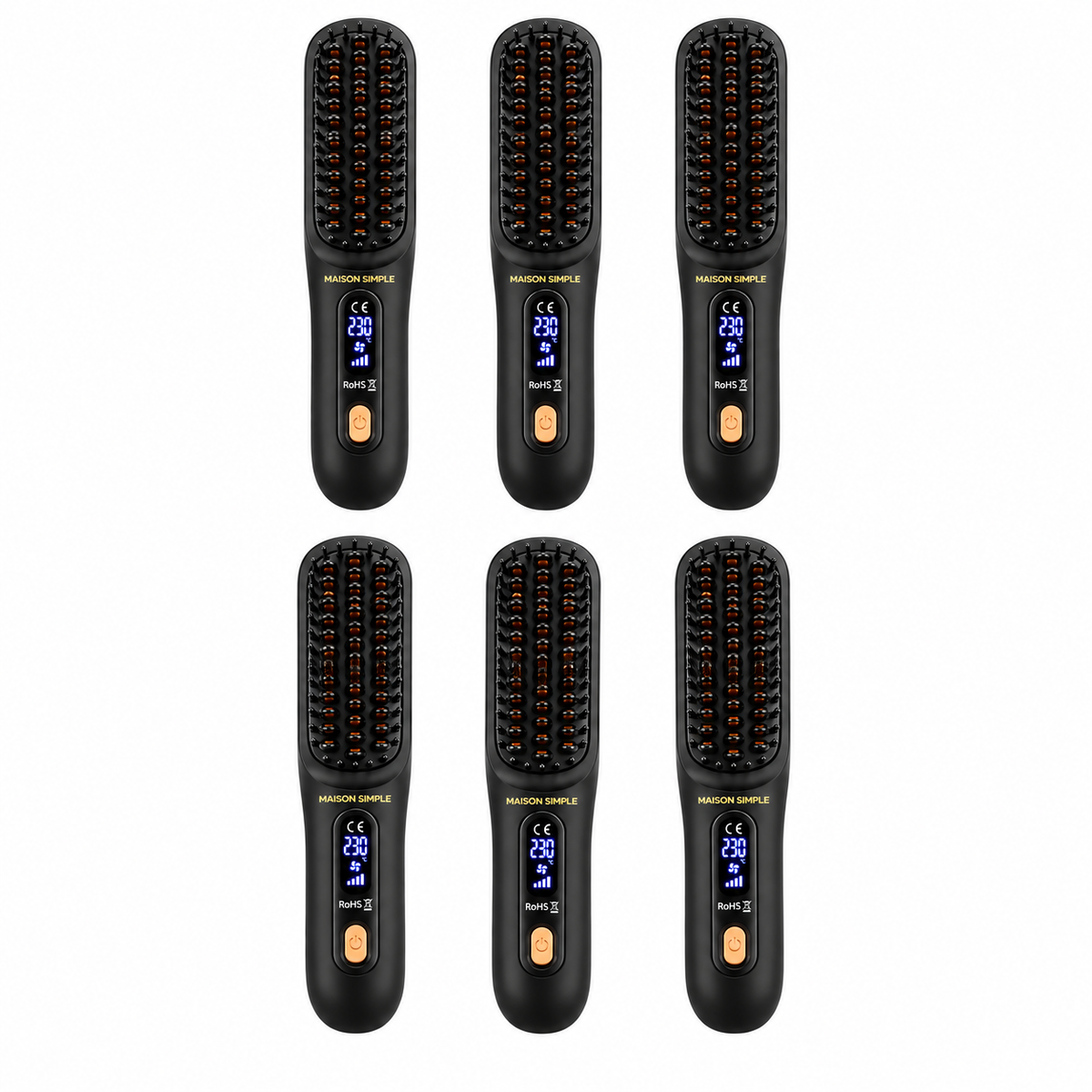 Volumélys™ Brosse Coiffante Cheveux Courts | Obtenez un brushing volumineux en 2 minutes, sans coiffeur !