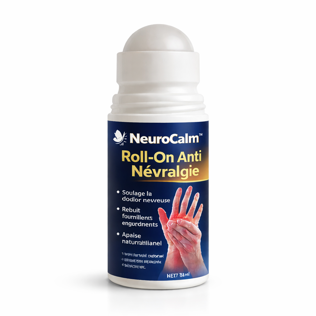 NeuroCalm™ Roll-On Anti-Névralgie | Stoppez les douleurs nerveuses en 24h chrono !