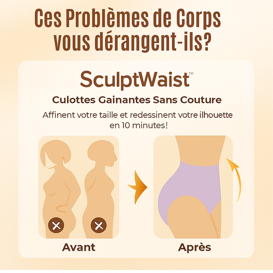 SculptWaist™ Culottes Gainantes Sans Couture | Affinent votre taille et redessinent votre silhouette en 10 minutes!