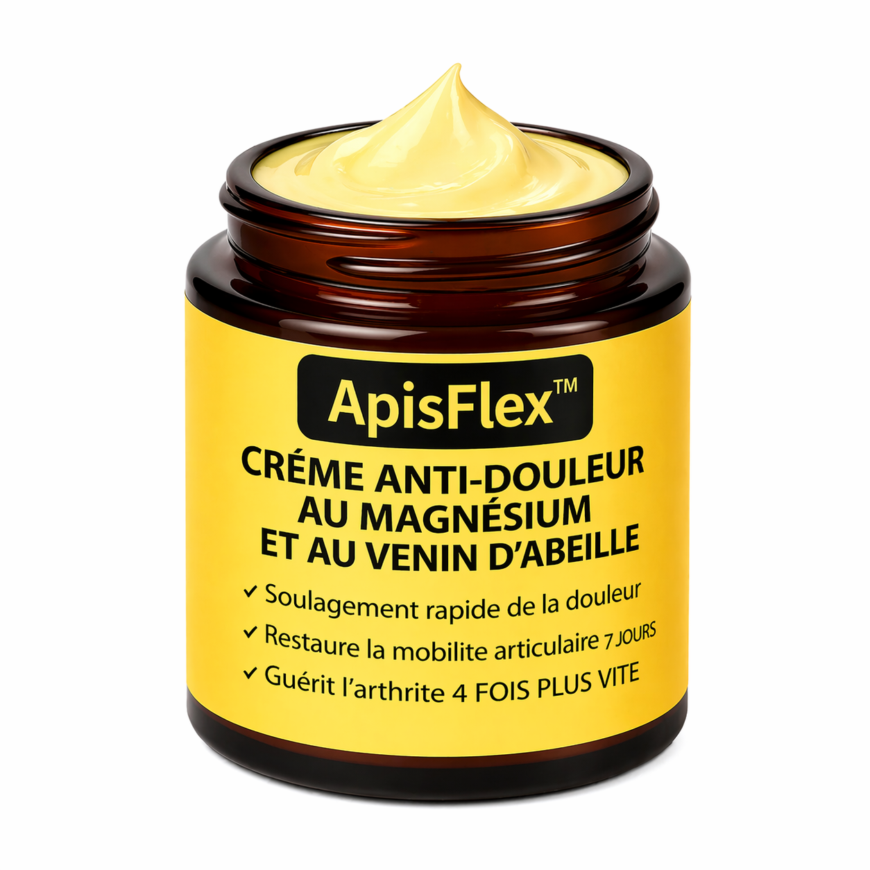 ApisFlex™ Crème Anti-Douleur au Venin d’Abeille | Supprimez vos douleurs articulaires en quelques minutes