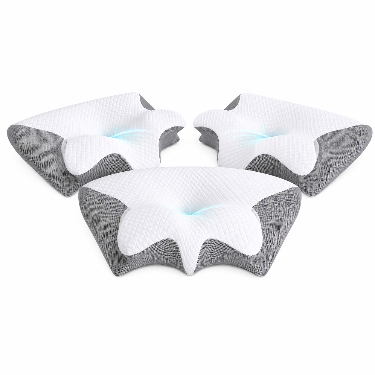 Cervélys™ Oreiller Cervical à Mémoire de Forme | Retrouvez des nuits sans douleurs en 3 minutes !