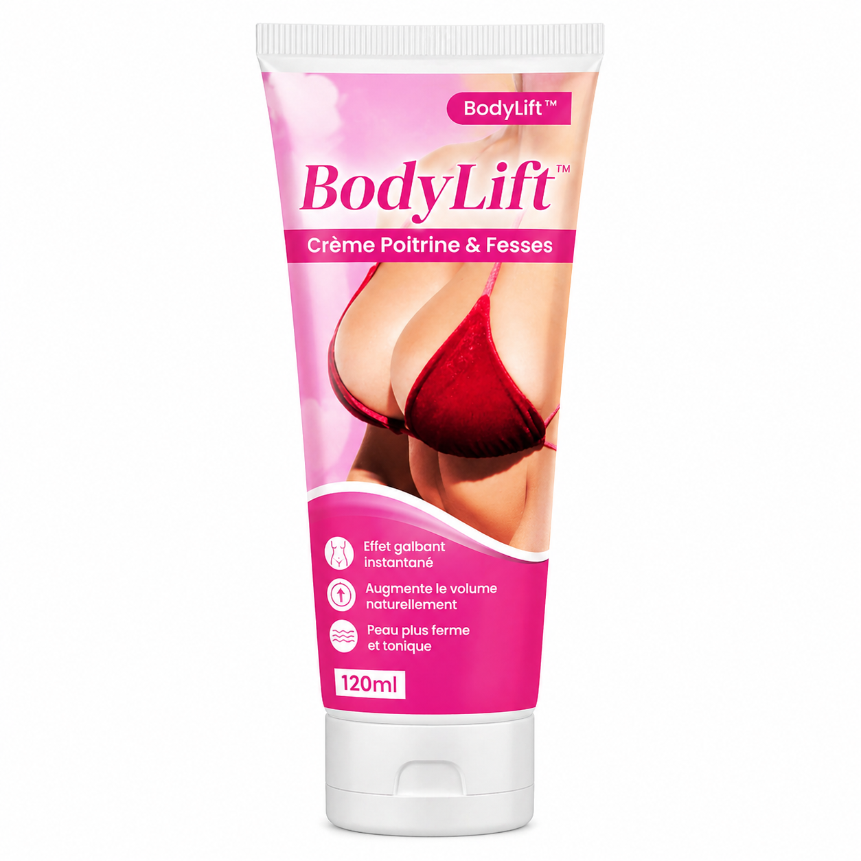 BodyLift™ Crème Poitrine & Fesses | Augmente visiblement vos formes en quelques minutes !