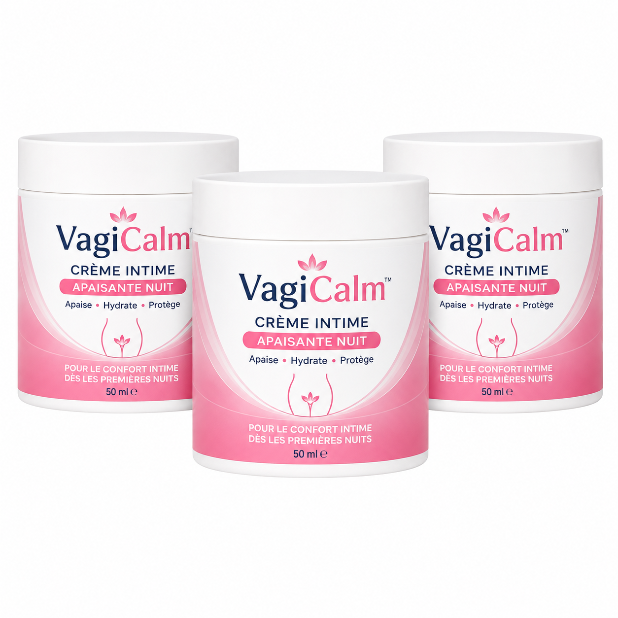 VagiCalm™ Crème Intime Apaisante Nuit | Calmez démangeaisons, brûlures et irritations dès les premières nuits !