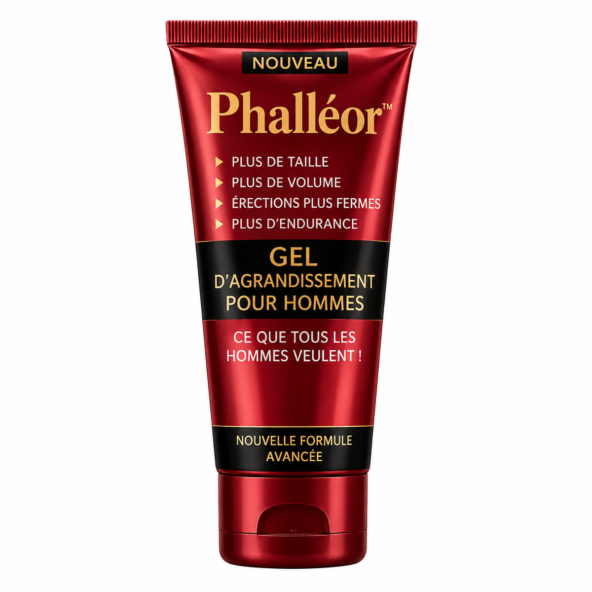Phalléor™ Crème d’agrandissement pénien | Augmentez votre taille jusqu’à 4,5 cm en seulement 7 jours !