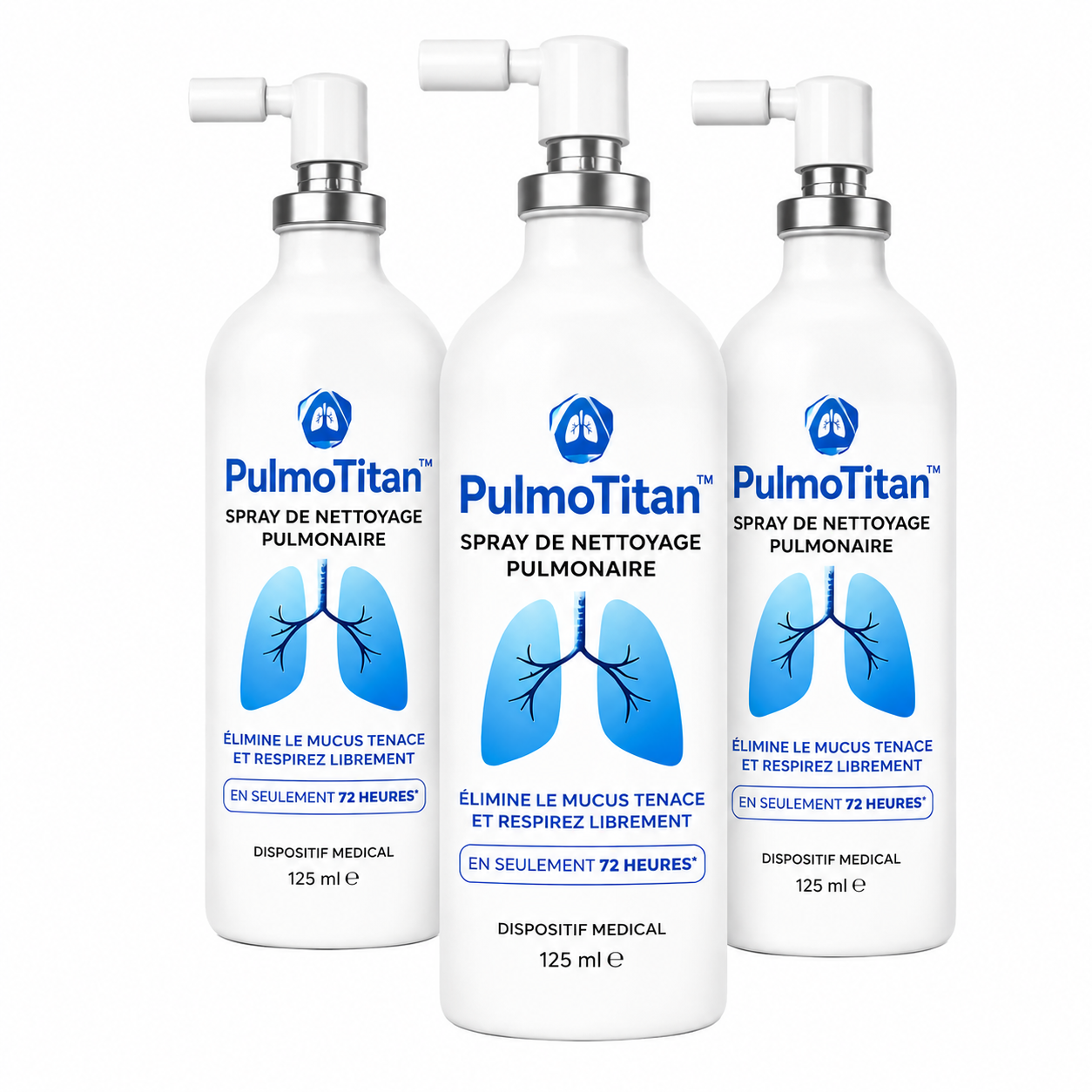 PulmoTitan™ Spray de Nettoyage Pulmonaire | Éliminez le mucus tenace et respirez librement en seulement 72 heures !