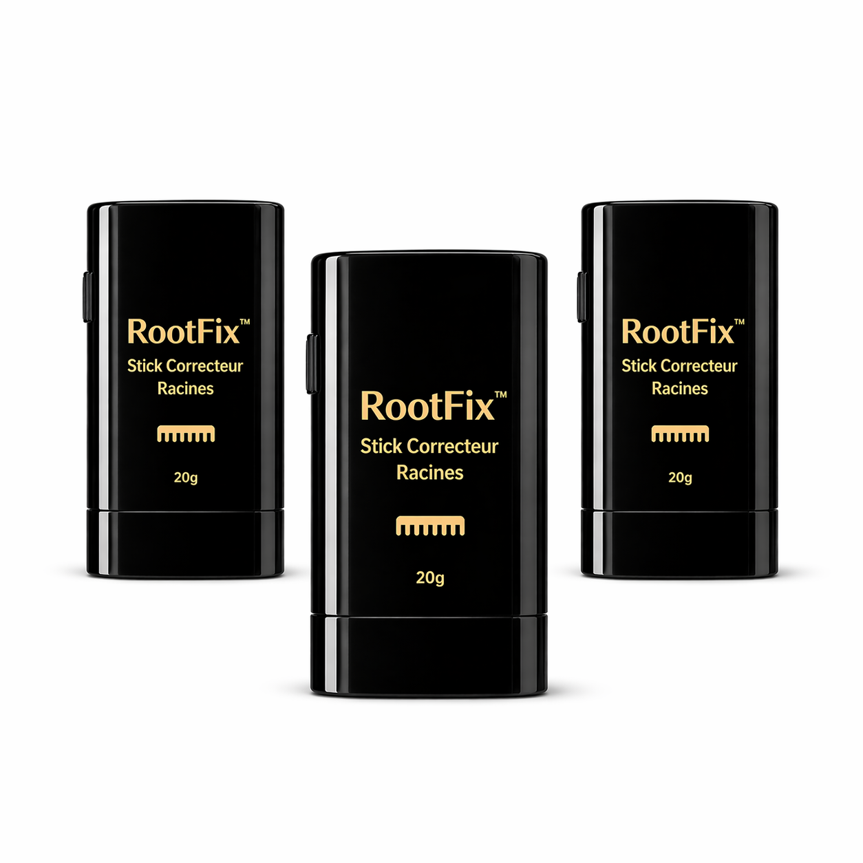 RootFix™ Stick Correcteur Racines | Camouflez instantanément vos racines et retrouvez une couleur parfaite en quelques secondes !