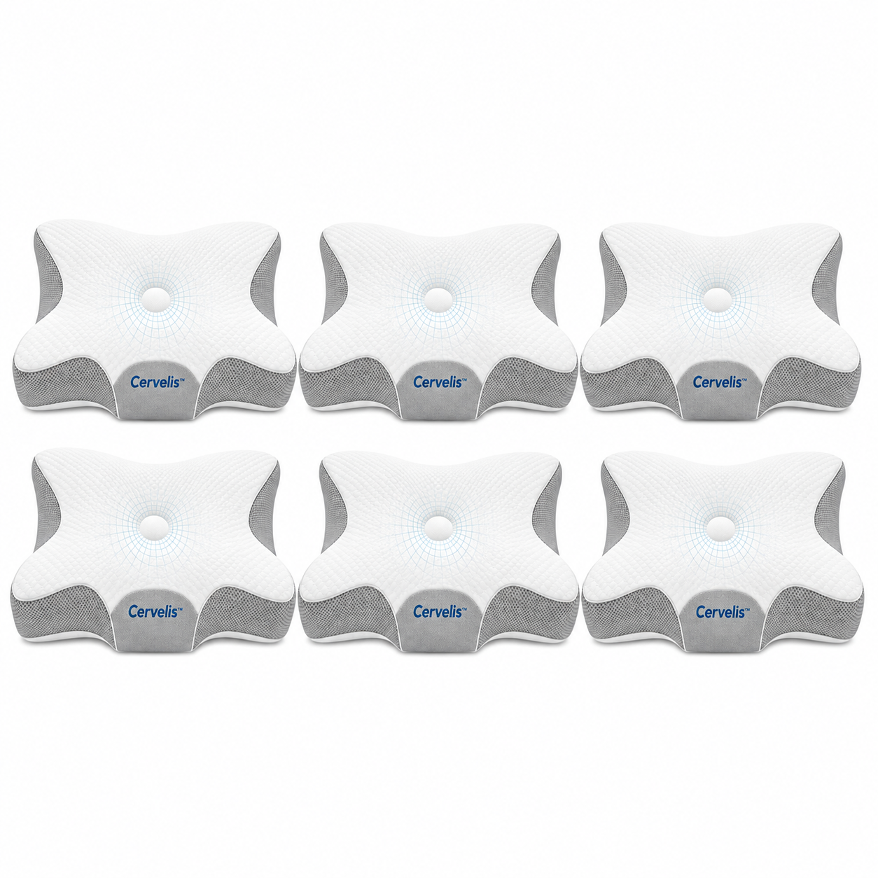 Cervelis™ Oreiller Orthopédique | Soulage vos douleurs cervicales et réduit les ronflements dès la première nuit !