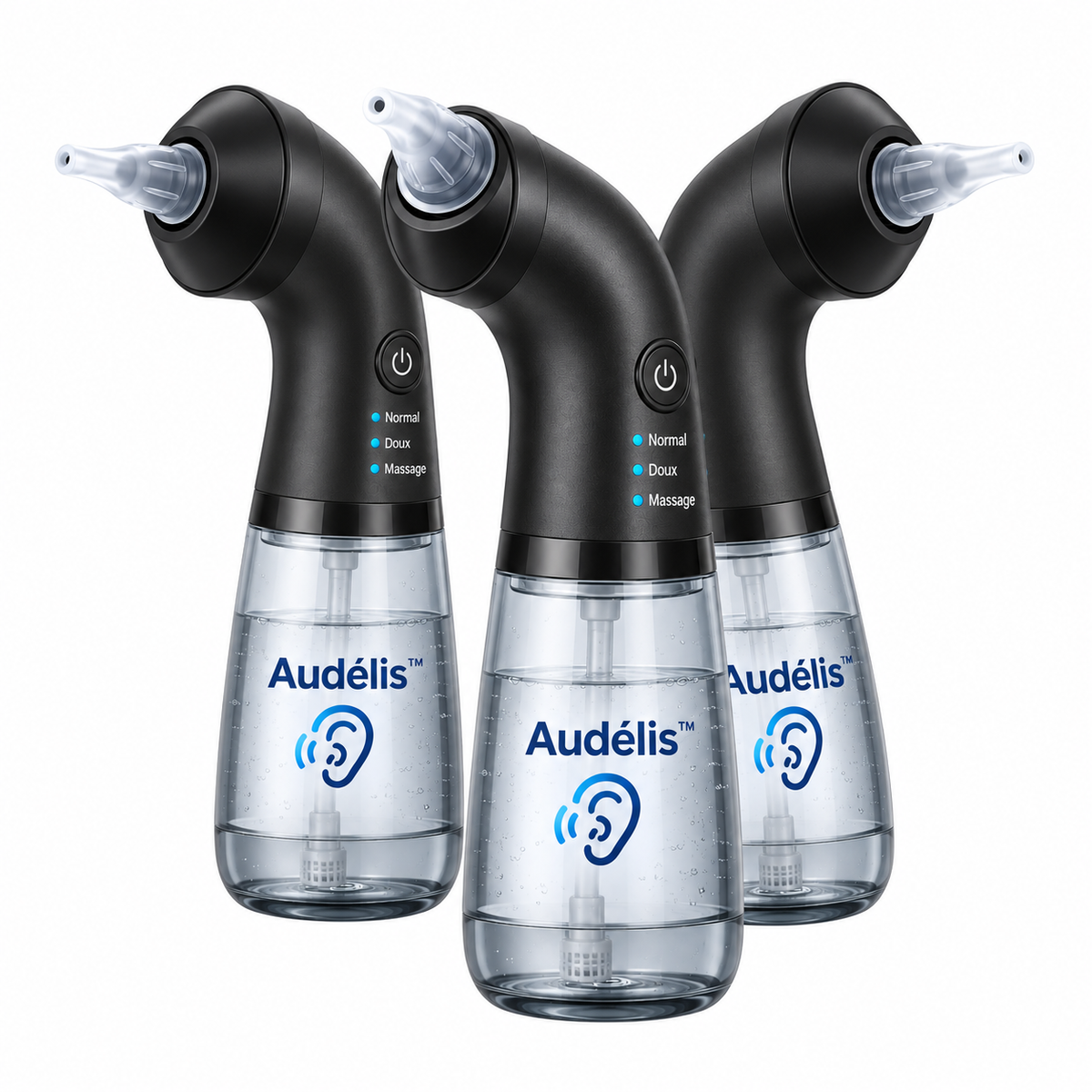Audélis™ Nettoyeur Auriculaire | Éliminez le cérumen en profondeur en quelques minutes et retrouvez une audition claire !