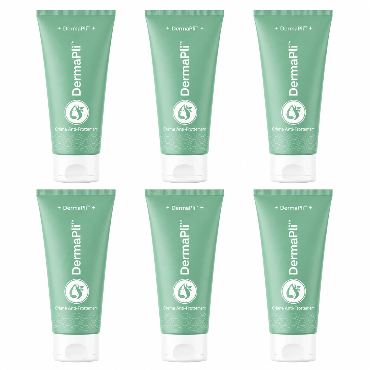 DermaPli™ Crème Anti-Frottement | Éliminez 98 % des douleurs et des mauvaises odeurs des plis cutanés en 24 h !