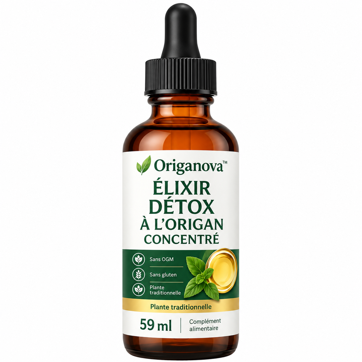 Origanova™ Élixir Détox au Concentré d’Origan | Perdez 3 kg de toxines en 48h et retrouvez un ventre plat!