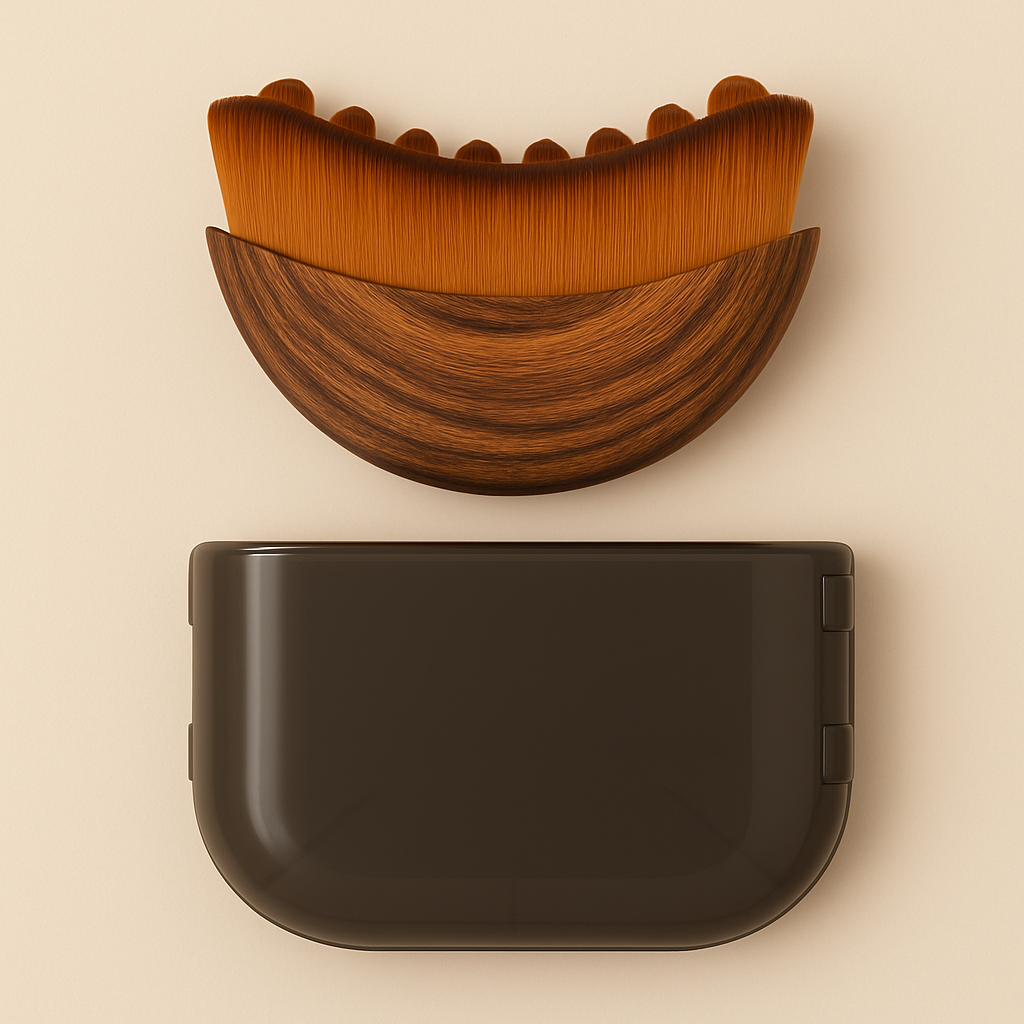 DermaGlow™ Brosse Anti-Âge | Lisse les rides, réduit poches & cernes et ravive l’éclat en quelques minutes par jour !