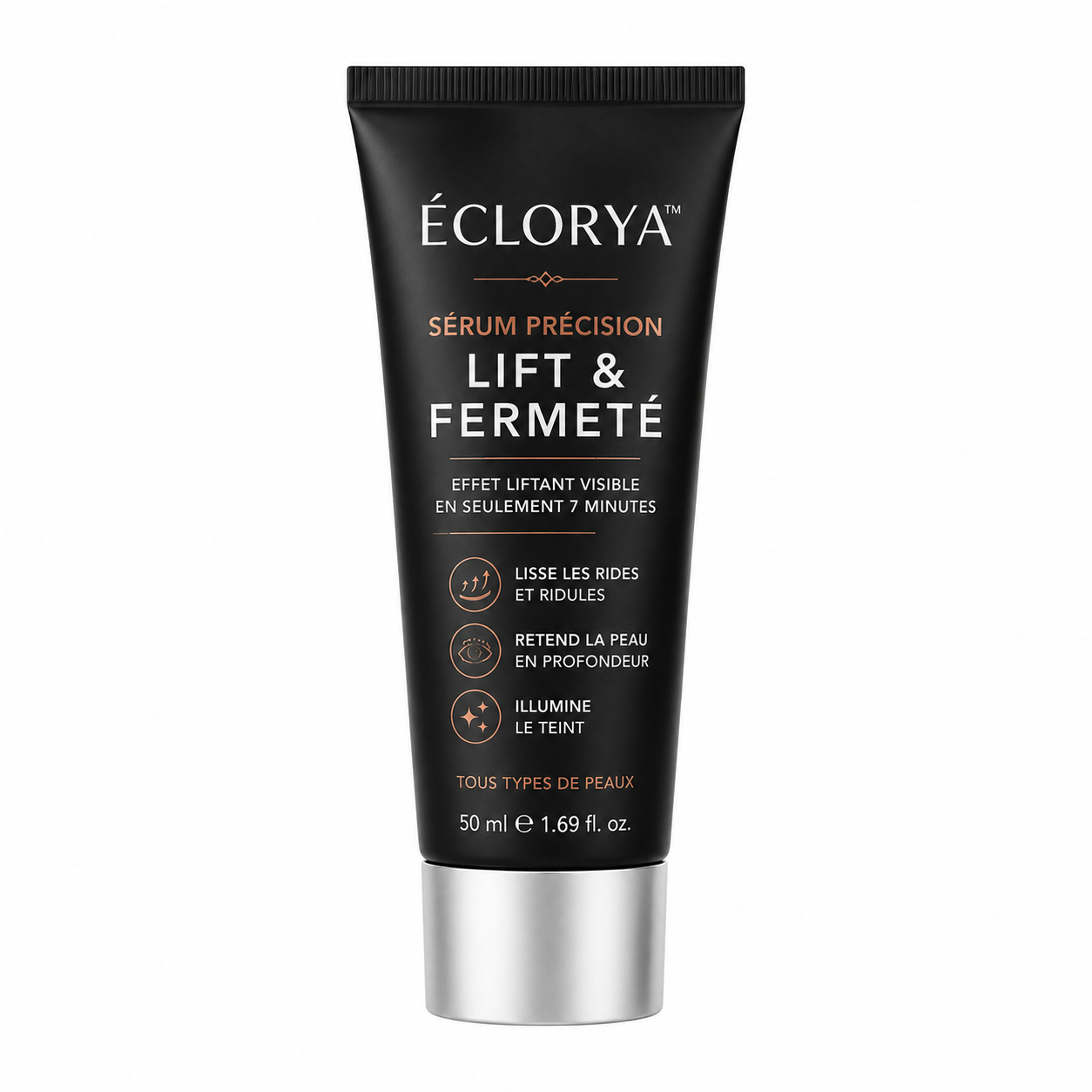 Éclorya™ Sérum Précision Lift & Fermeté | Efface vos rides et retend la peau en 7 minutes!