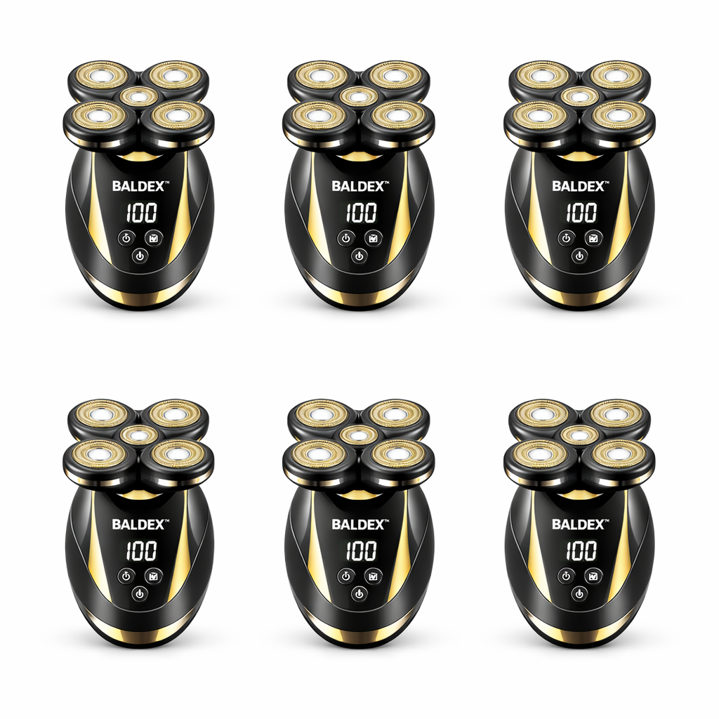 Baldex™ Tondeuse Crâne Zéro Effort | Retrouvez une tête parfaitement rasée en 3 minutes !