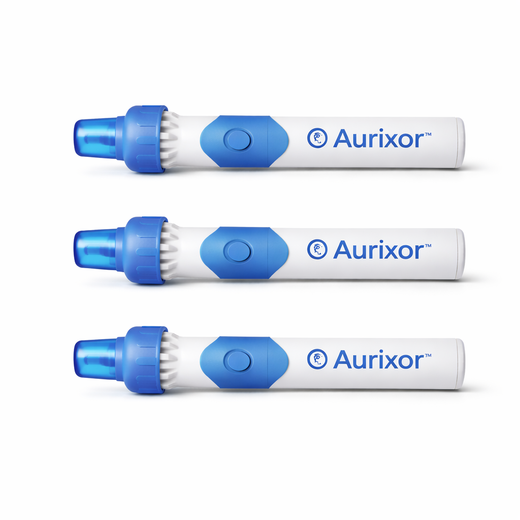 Aurixor™ Nettoyeur Auriculaire | Éliminez 95 % du cérumen en 60 secondes chrono !