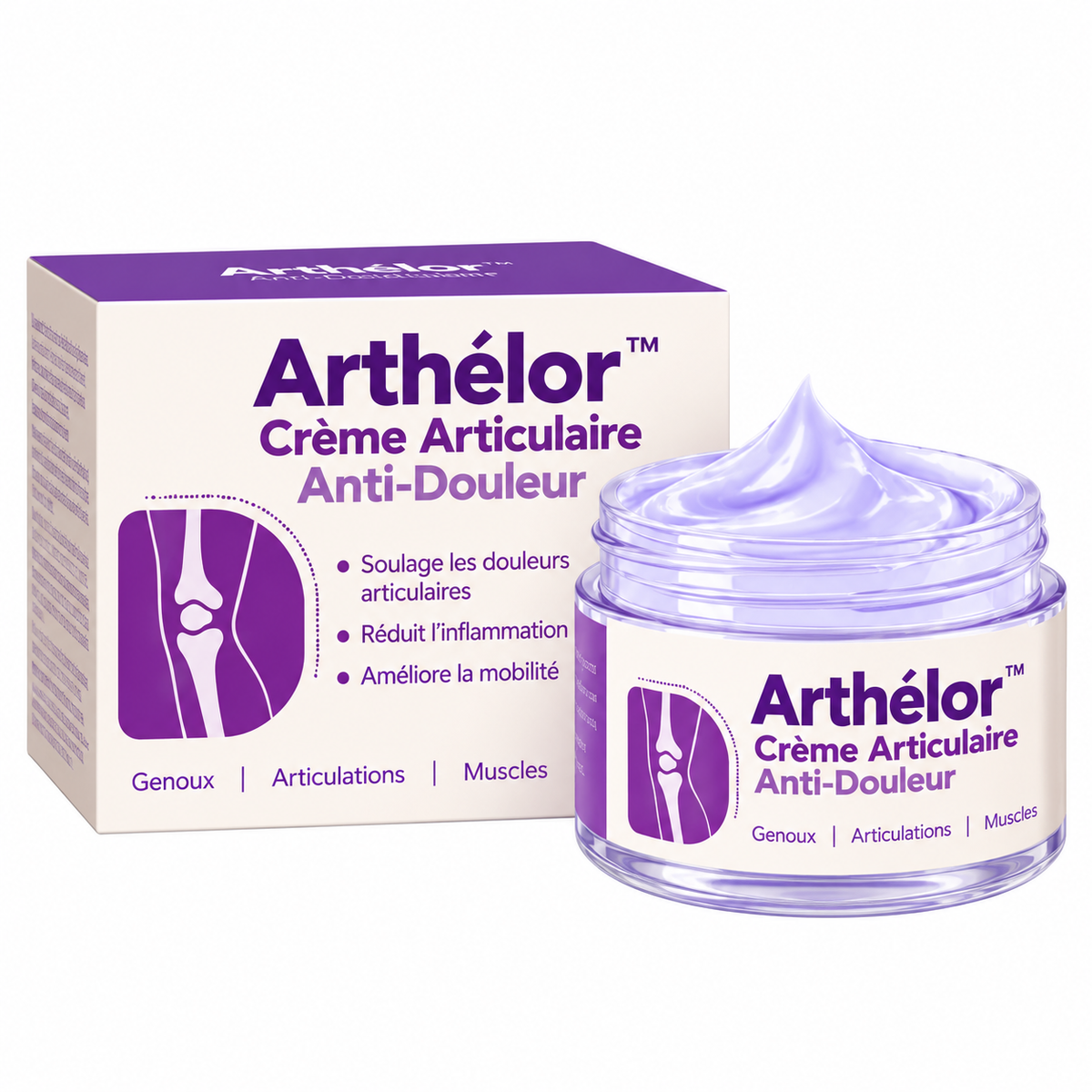 Arthélor™ Crème Articulaire Anti-Douleur | Élimine les douleurs articulaires jusqu'à 87 % en seulement 48 heures !