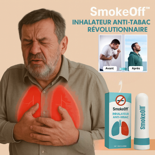 SmokeOff™ Inhalateur Anti-Tabac Révolutionnaire | Stoppe la cigarette en 3 jours sans manque!