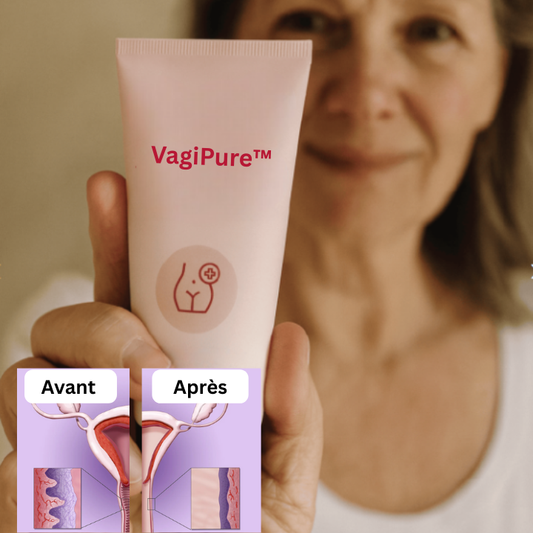 VagiPure™ Crème Intime | En finie avec la sécheresse vaginale en 4 jours – sans hormones ni lubrifiants!