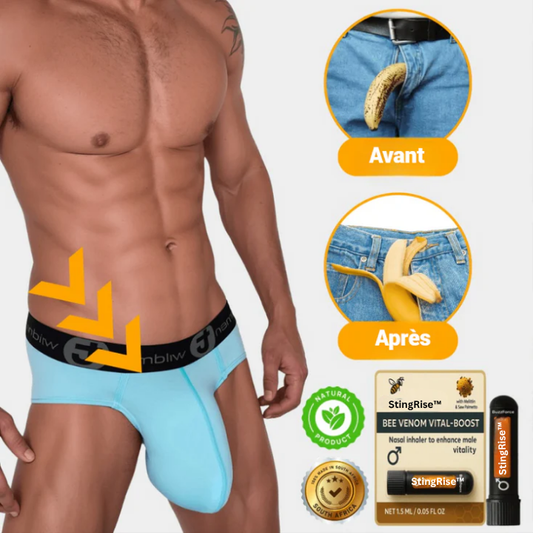 StingRise™ Inhaleur Érection au Venin d’Abeille | Retrouvez une érection en 1 minute!