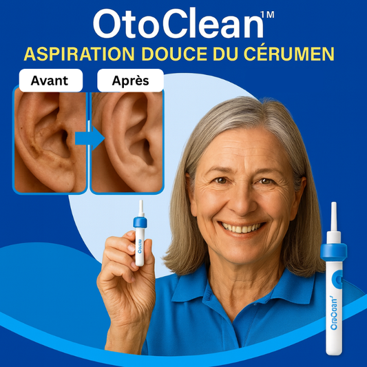 OtoClean™ Aspiration Douce du Cérumen | Nettoie Vos Oreilles en Profondeur en 60 Secondes Chrono!