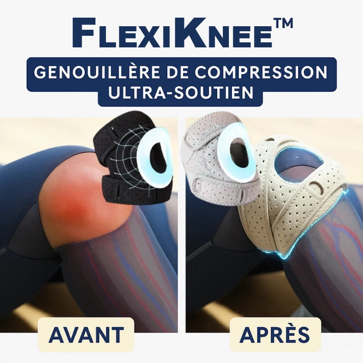 FlexiKnee™ Genouillère Anti-Arthrose | Soulage vos genoux sans médicaments ni chirurgie!