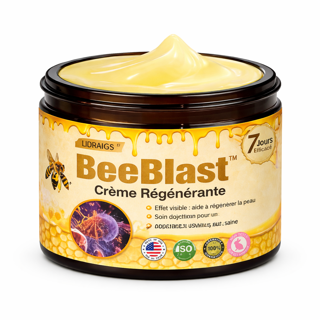 BeeBlast™ Crème Régénérante | Répare votre peau et élimine les rides en seulement 24 heures !