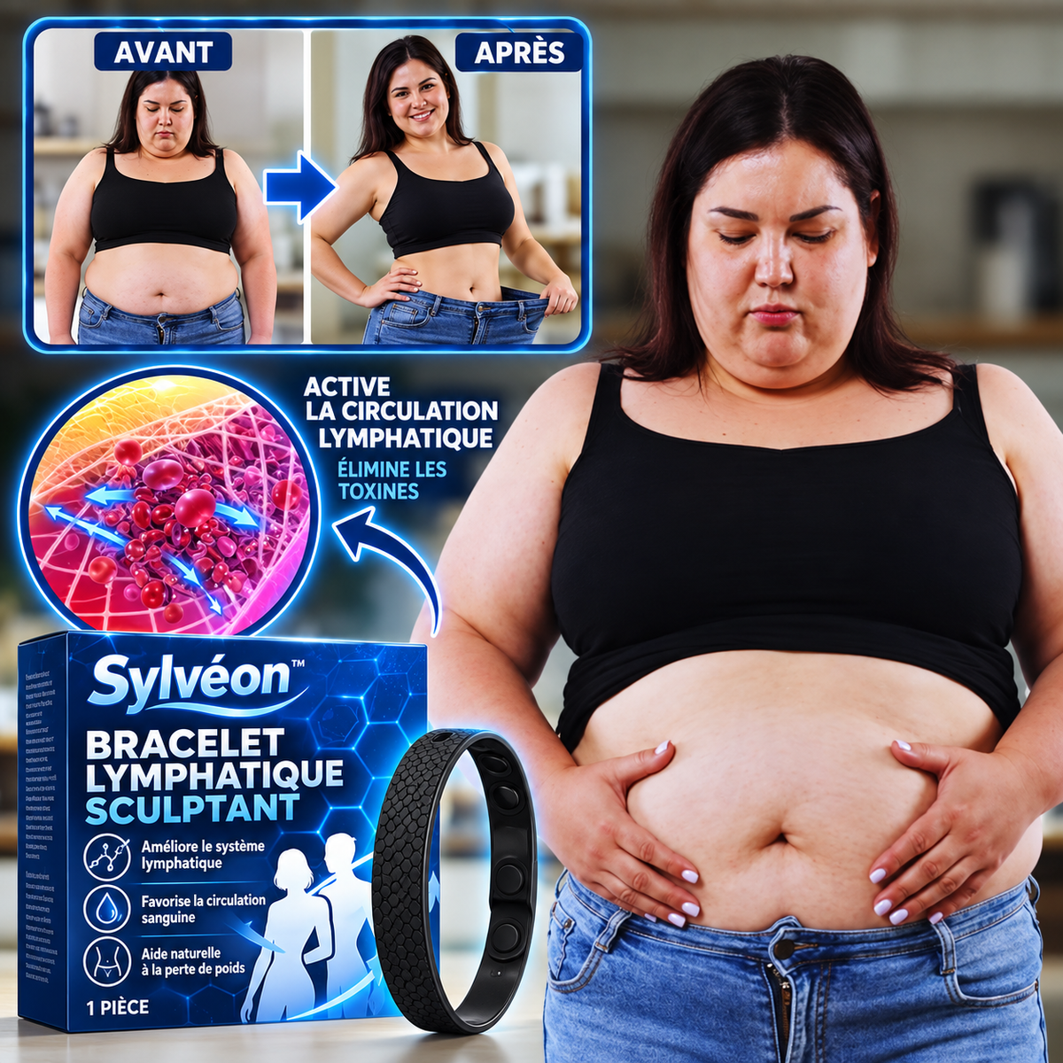 Sylvéon™ Bracelet Minceur | Perdez jusqu’à 10 kg en seulement 3 semaines !