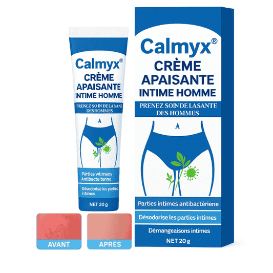 Calmyx™ Crème Apaisante Intime Homme | Soulage immédiatement les irritations et les frottements à l'entrejambe !