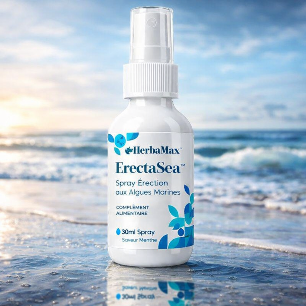 ErectaSea™ Spray Érection aux Algues Marines | Retrouvez une érection en 43 secondes, dure comme du roc !