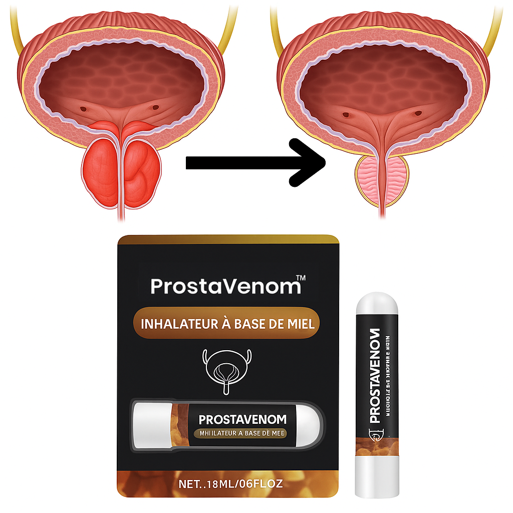 ProstaVenom™ Inhaleur Érectile au Venin d’Abeille | Retrouvez une érection en 3 minutes!