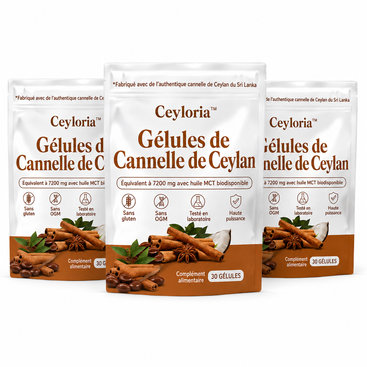 Ceyloria™ Gélules de Cannelle de Ceylan