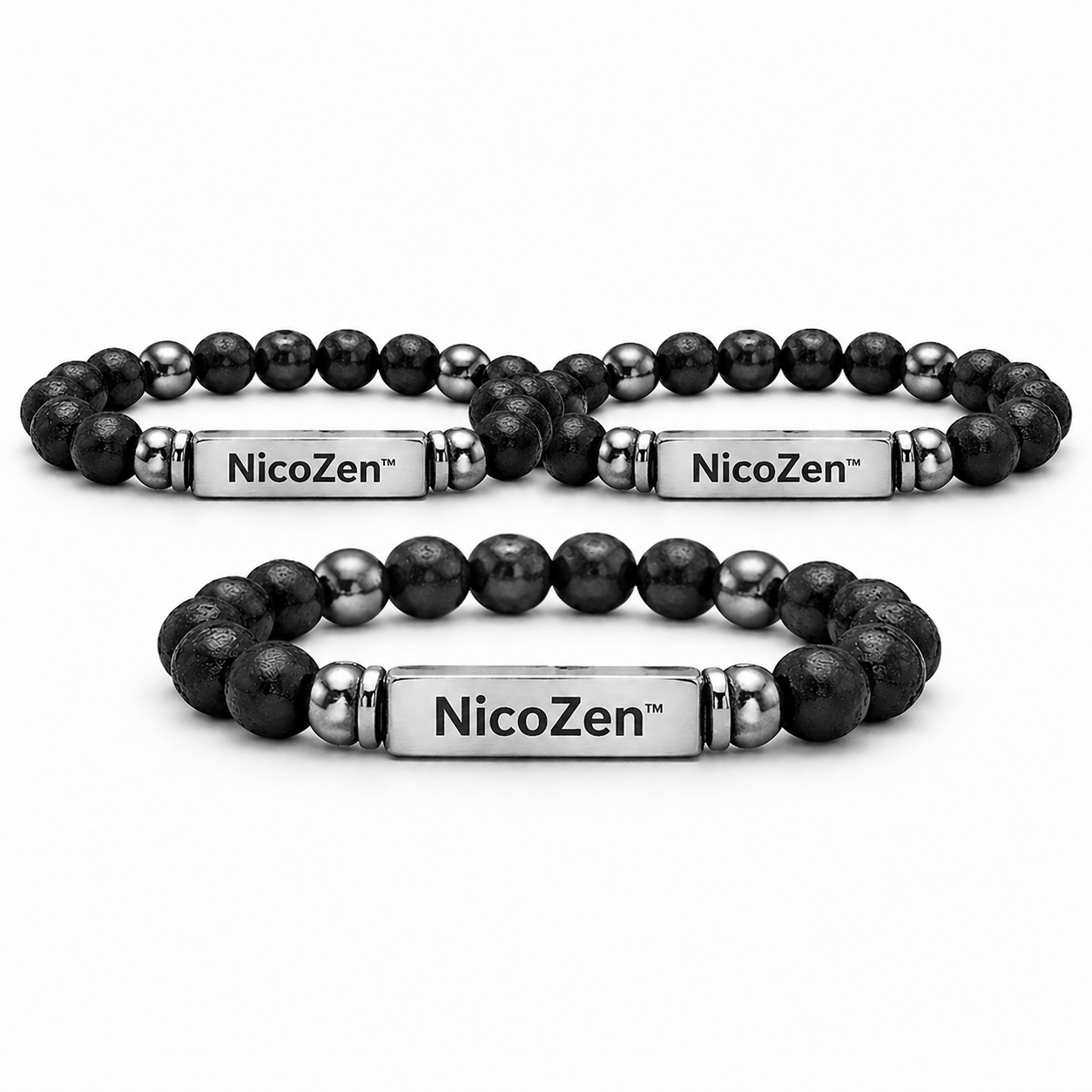 Bracelet anti-tabac NicoZen™ | Réduisez vos envies de fumer de 91 % en seulement 5 jours !
