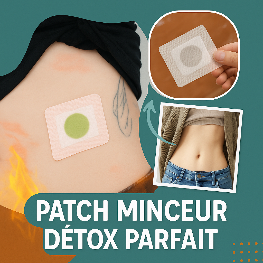LOVILDS™ Patchs Minceur Détoxifiant au Venin d’Abeille | Élimine les toxines et fait perdre du poids en 10 minutes!