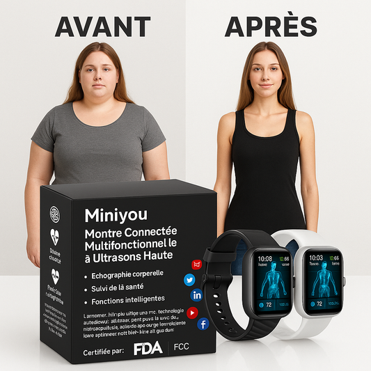 Miniyou™ Bracelet Ultrasonique | Élimine la graisse et détoxifie en un instant!