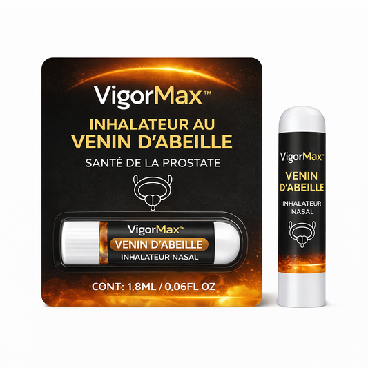 VigorMax™ Inhalateur au Venin d’Abeille | Obtenez une érection dure comme l’acier en quelques minutes !