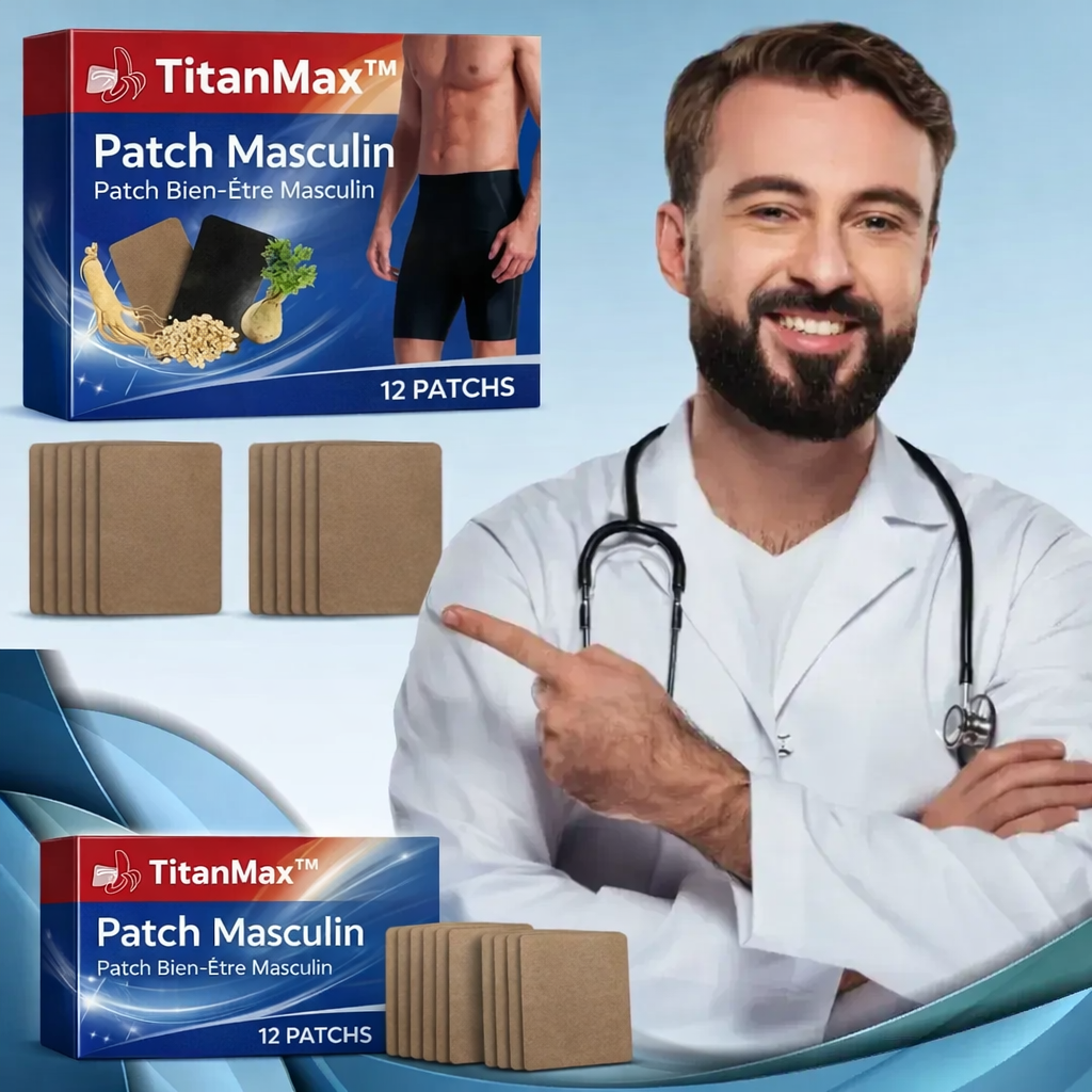 TitanMax™ Patch Érection Puissante | Érections durables en seulement 3 jours ! 3x plus épaisses et plus longues !