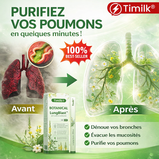 LungBlast™ Diffuseur Botanique | Libérez vos poumons et respirez à plein souffle en seulement quelques minutes !