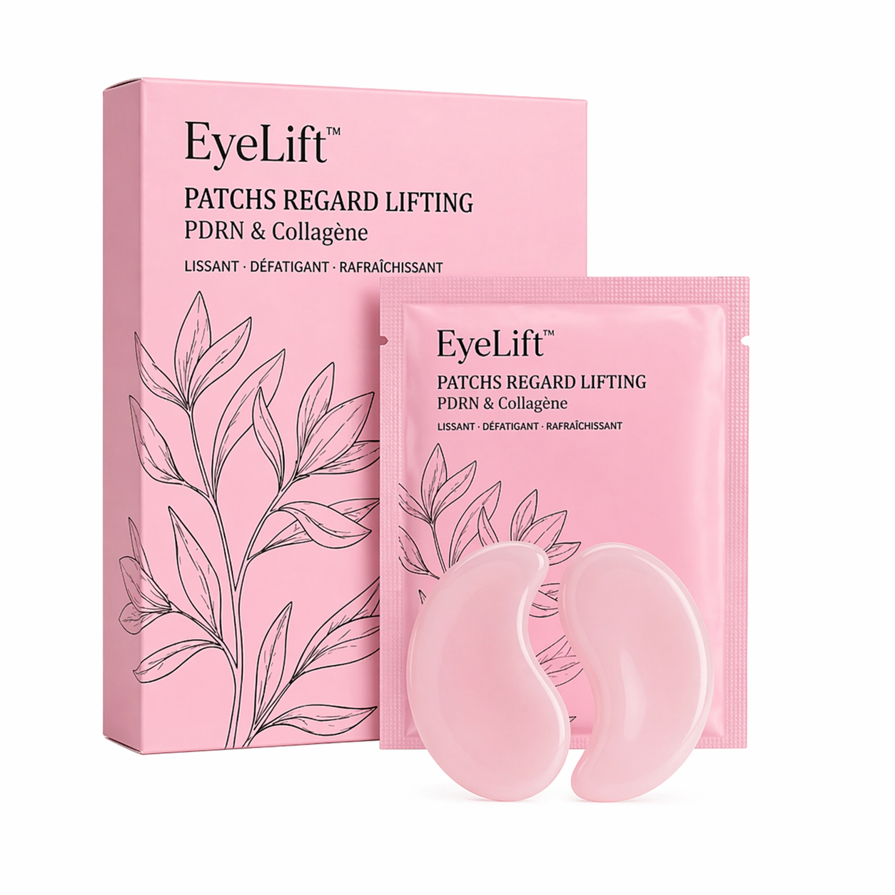 EyeLift™ Patchs Regard Lifting | Lissez les rides, ouvrez votre regard et effacez les signes de fatigue en quelques minutes !