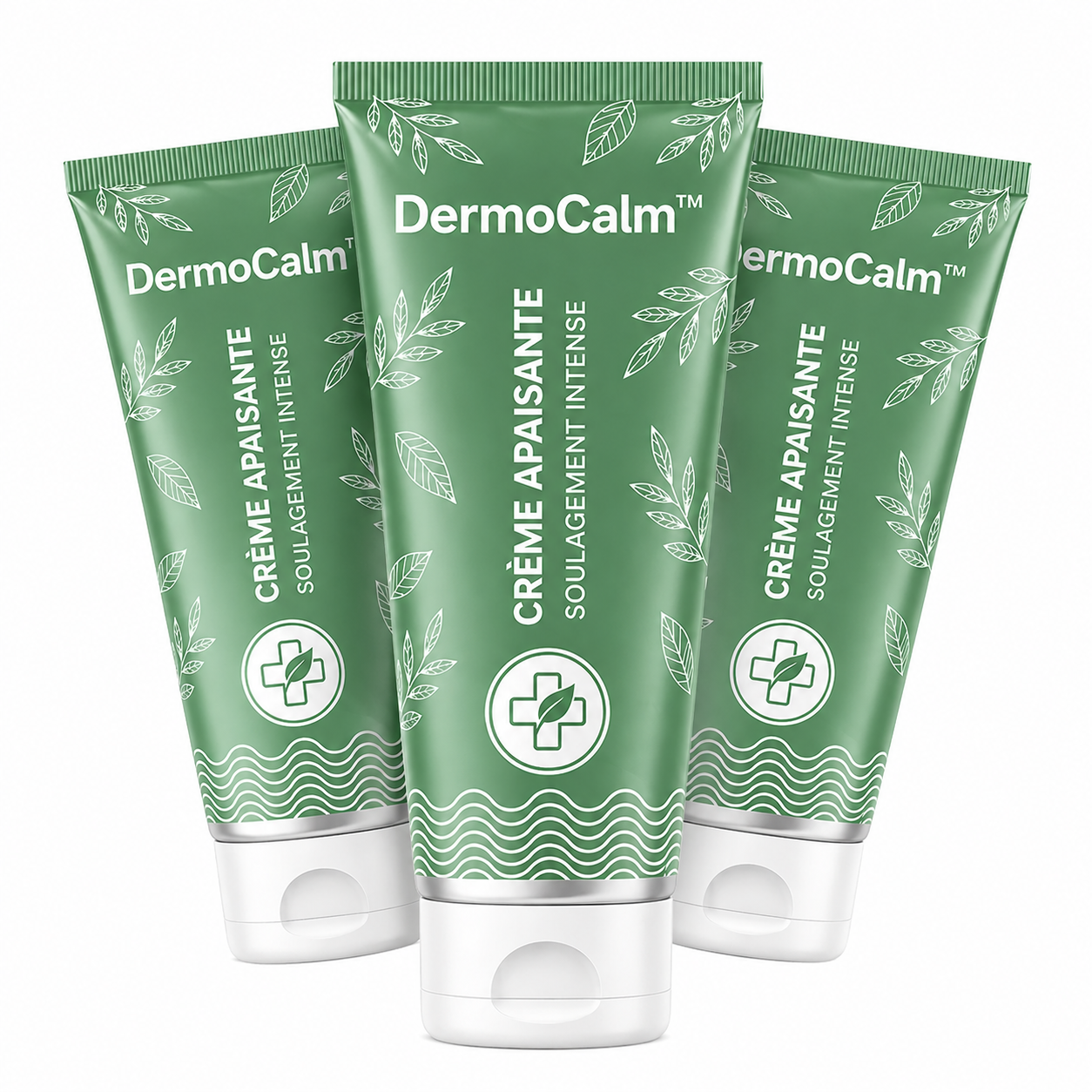 DermoCalm™ Crème Apaisante | Élimine les rougeurs, brûlures et odeurs en 24h chrono !